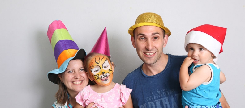 Hire our photo booth for your Woodstock Themed Christmas Party